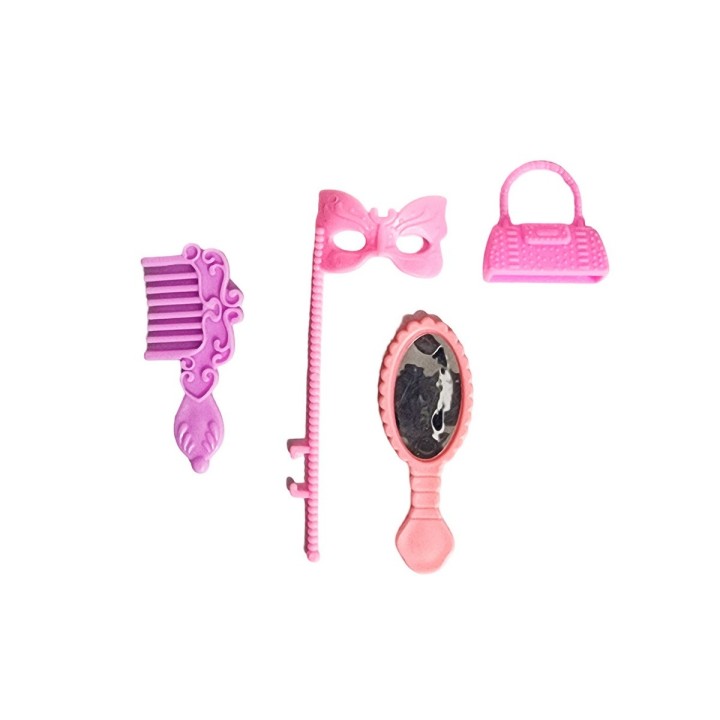 Muñeca Hada Con Vestido Juguete Niña + Accesorios Belleza