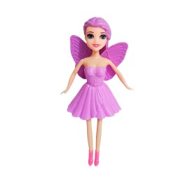 Muñeca Hada Con Vestido Juguete Niña + Accesorios Belleza