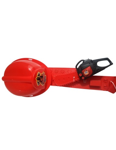 Juguete Niños Set De Herramientas Juego Kit Casco Bomberos
