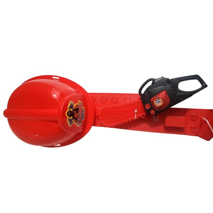 Juguete Niños Set De Herramientas Juego Kit Casco Bomberos