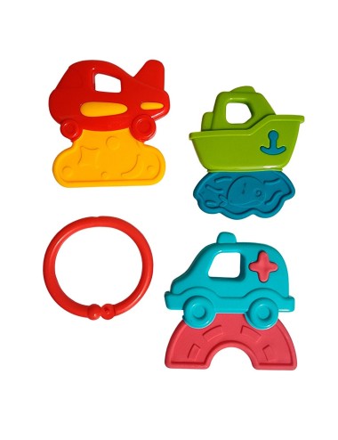 Mordedor Bebe Juguete Aprendizaje Multicolor Didactico