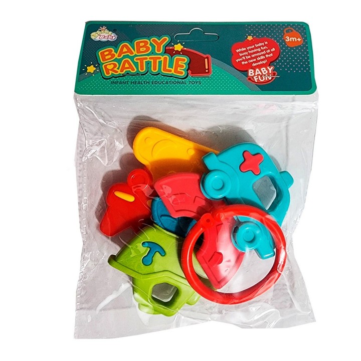 Mordedor Bebe Juguete Aprendizaje Multicolor Didactico