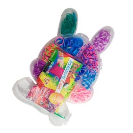 Set Kit Para Hacer Pulseras Niña Style + Estuche Conejo