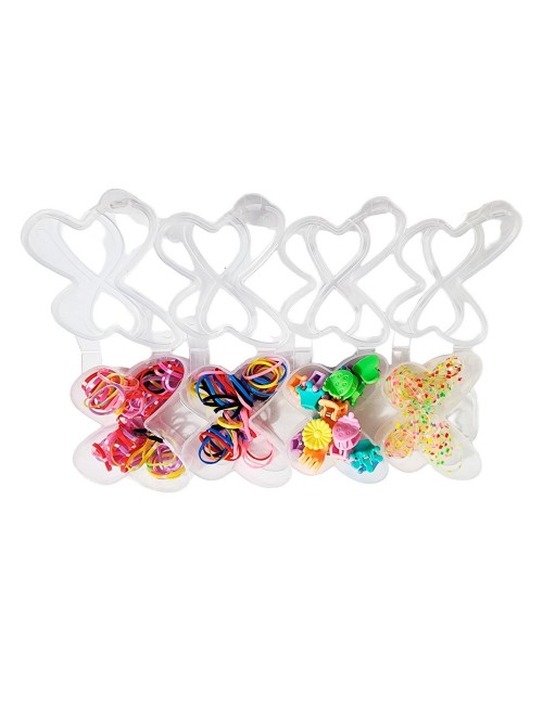 Set Kit Para Hacer Pulseras Niña Style + Estuche Mariposas