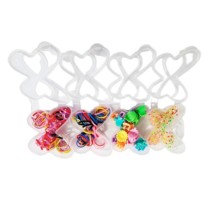 Set Kit Para Hacer Pulseras Niña Style + Estuche Mariposas