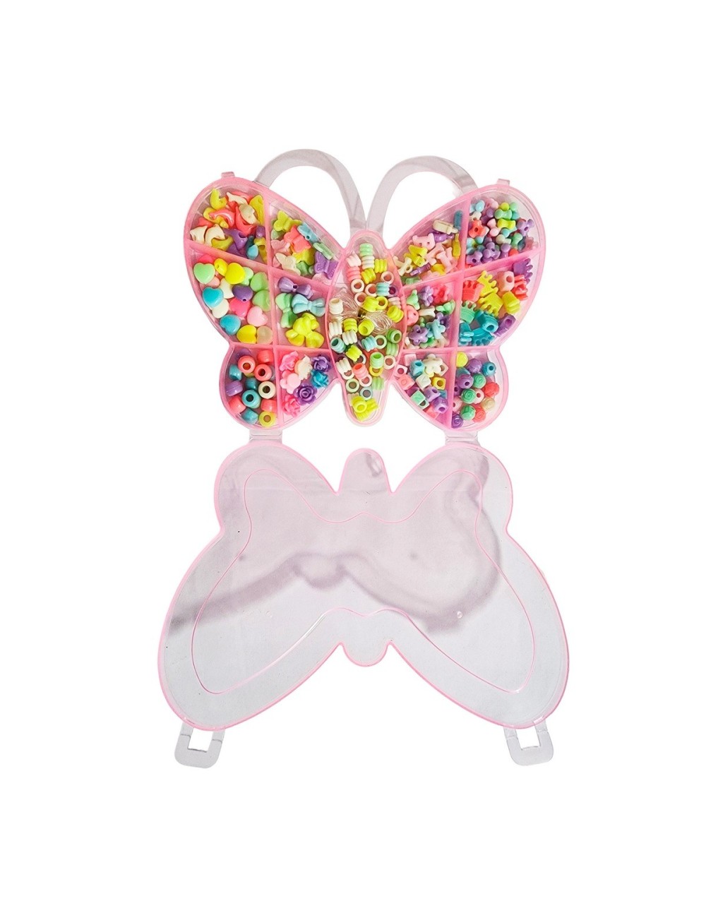 Set Kit Para Hacer Pulseras Pedreria + Estuche Mariposa