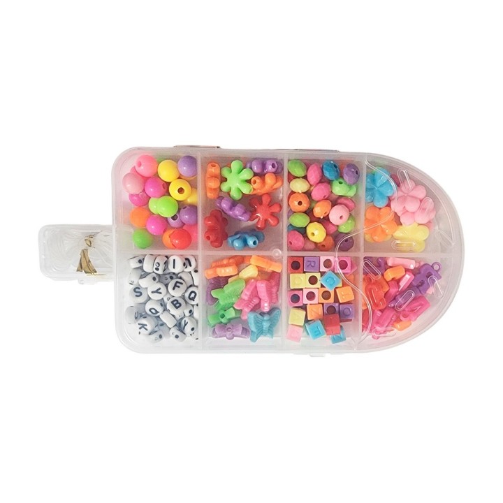 Set Kit Para Hacer Pulseras Pedreria + Estuche Paleta
