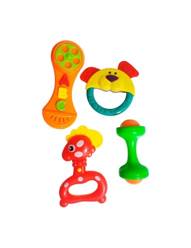 Sonajeros Para Bebe Juguete Aprendizaje Didactico Sonido