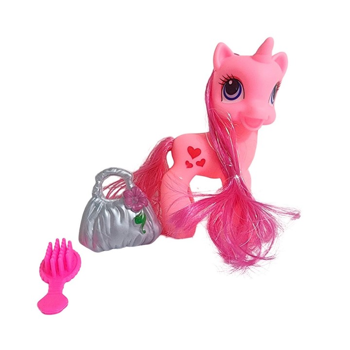 Unicornio Pony Juguete Niñas Interactivo + Peine Y Bolso