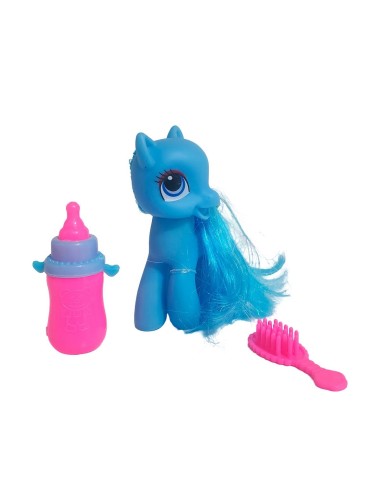 Unicornio Pony Juguete Niñas Interactivo + Peine Y Tetero