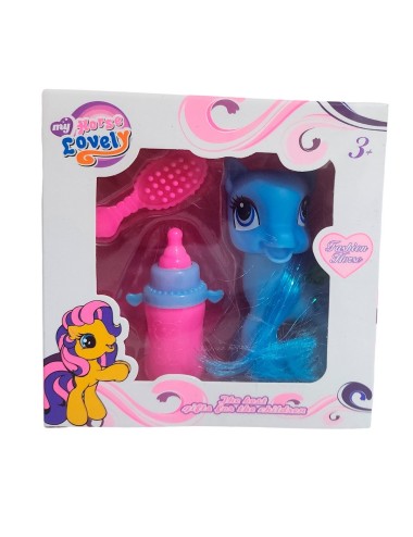 Unicornio Pony Juguete Niñas Interactivo + Peine Y Tetero