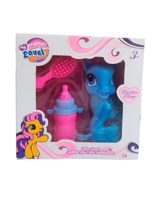 Unicornio Pony Juguete Niñas Interactivo + Peine Y Tetero
