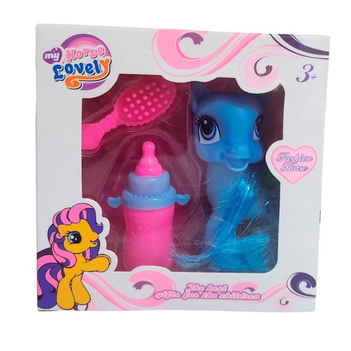 Unicornio Pony Juguete Niñas Interactivo + Peine Y Tetero