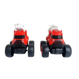 Carros Camiones De Bomberos Juguete Niños X 4 Unidades
