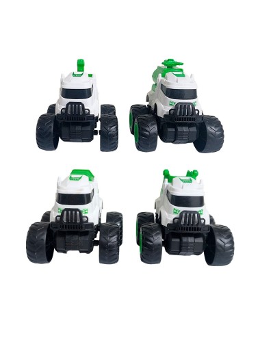 Carros Camiones De Recoleccion Juguete Niños X 4 Unidades