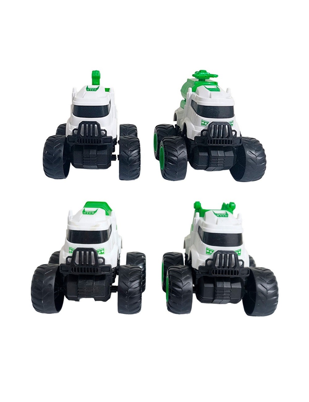 Carros Camiones De Recoleccion Juguete Niños X 4 Unidades