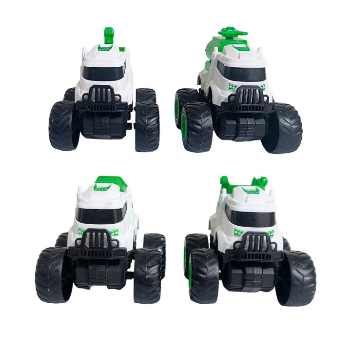 Carros Camiones De Recoleccion Juguete Niños X 4 Unidades