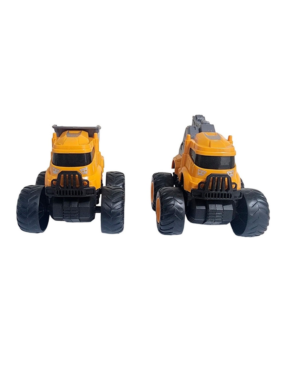 Carros Camiones De Construccion Juguete Niños X 4 Unidades