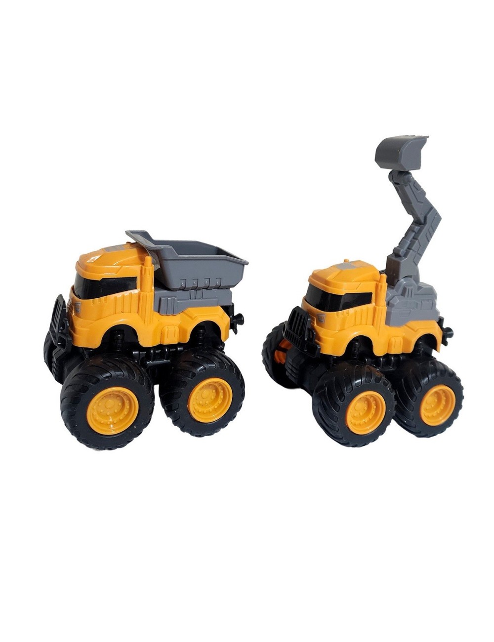 Carros Camiones De Construccion Juguete Niños X 4 Unidades