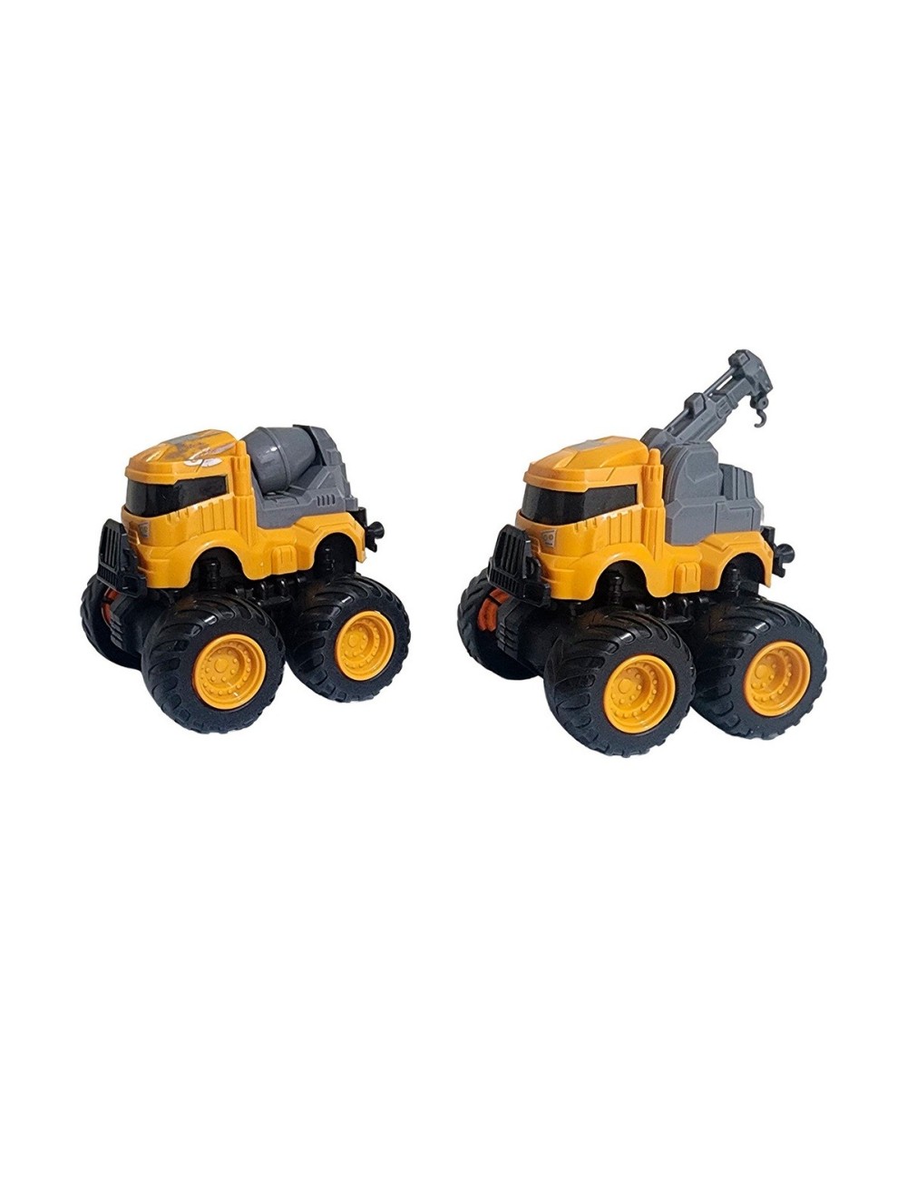 Carros Camiones De Construccion Juguete Niños X 4 Unidades