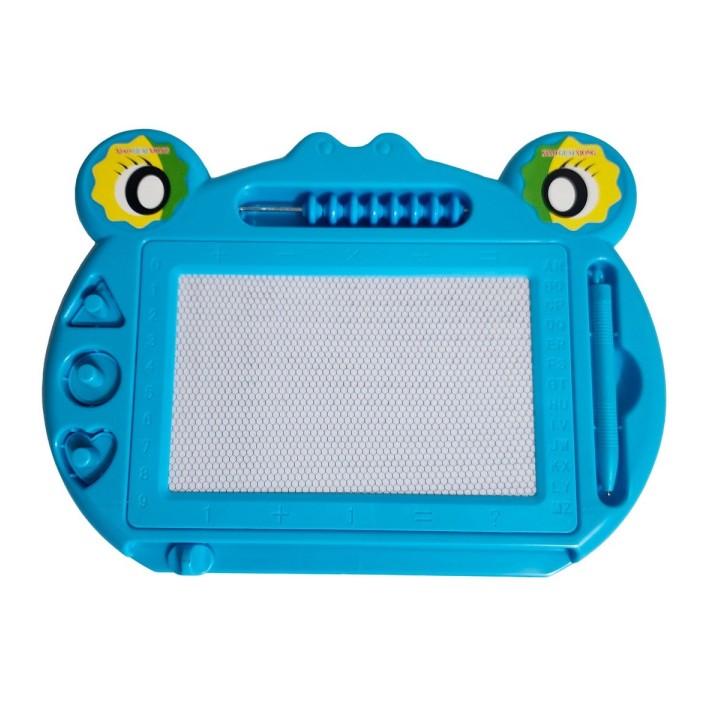 Tablero Magico De Dibujo Juguete Niños + Sellos Y Lapiz