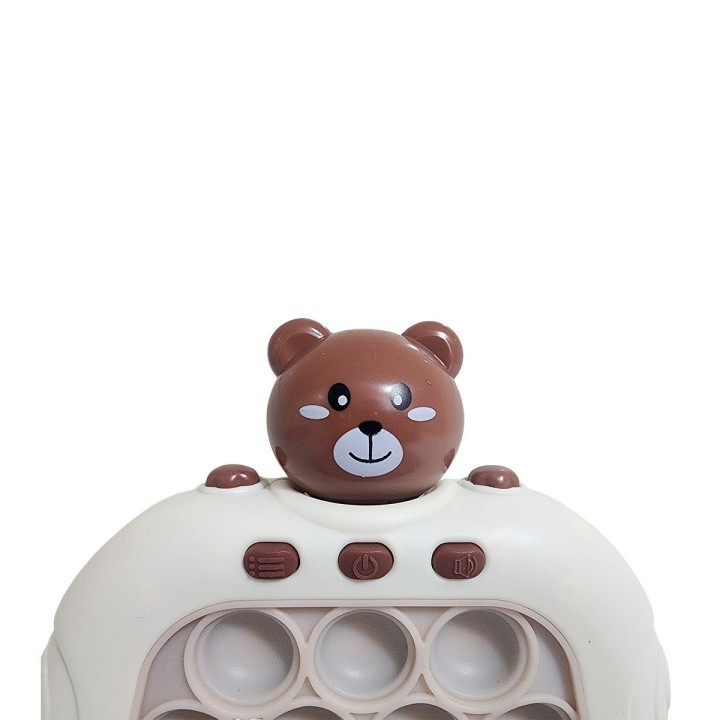 Juego De Memoria Luz Y Sonido Popit Push Oso Osito