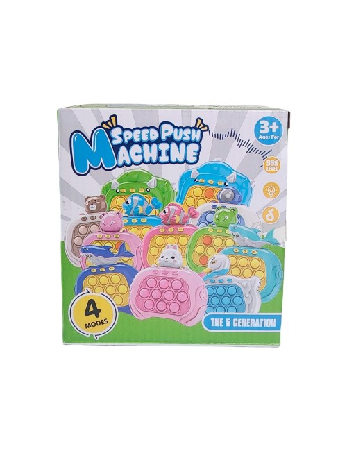 Juego De Memoria Luz Y Sonido Popit Push Oso Osito