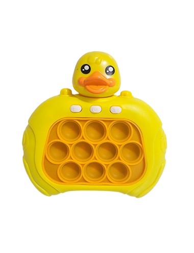 Juego De Memoria Luz Y Sonido Popit Push Pato Patito