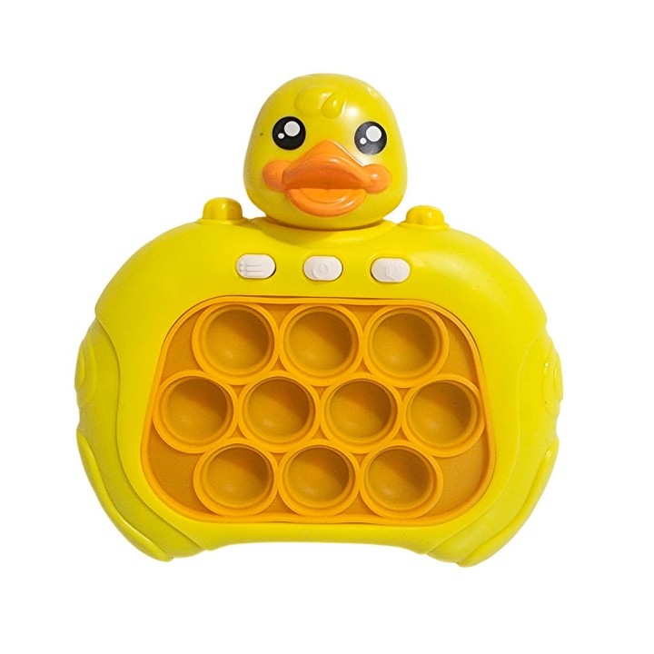 Juego De Memoria Luz Y Sonido Popit Push Pato Patito