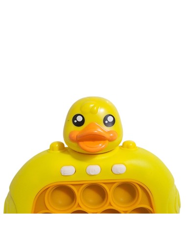 Juego De Memoria Luz Y Sonido Popit Push Pato Patito