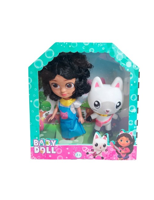 Muñeca Con Compañero Gato Juguete Niñas Gabby