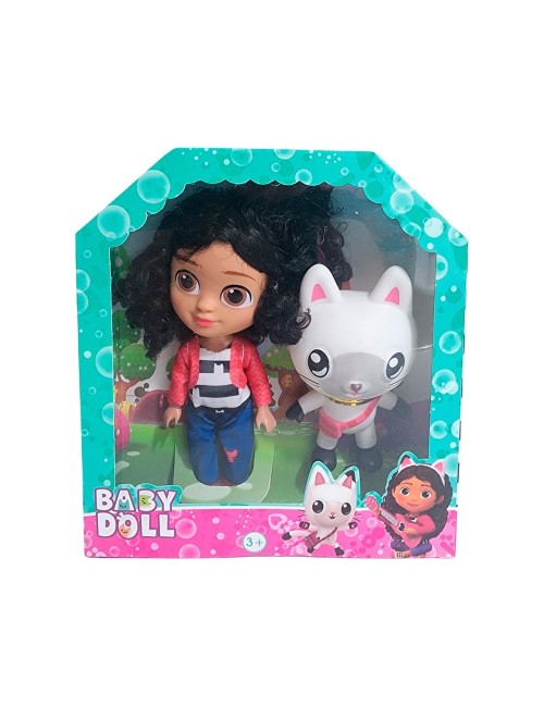 Muñeca Con Compañero Gato Juguete Niñas Gabby