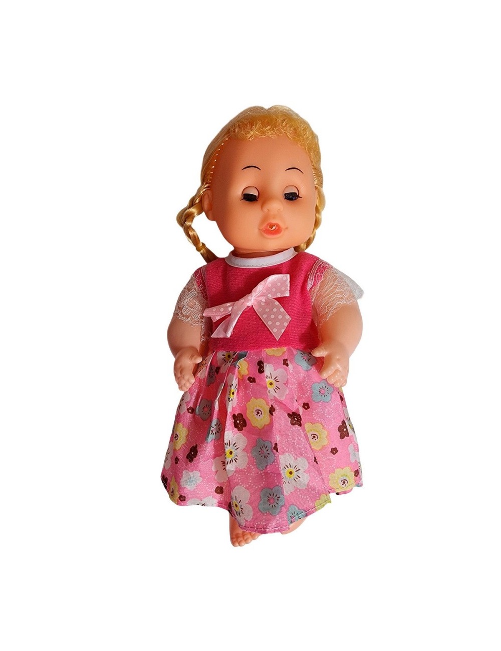 Muñeca Bebe Con Vestido + Accesorios De Belleza Juguete Niña