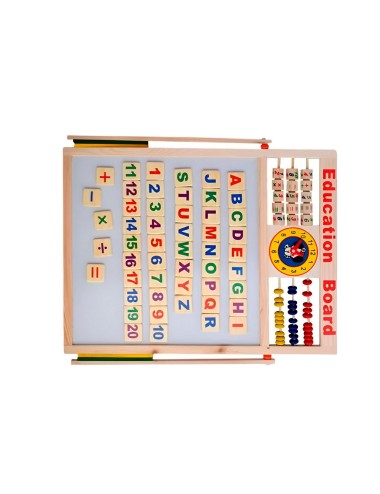 Tablero Didáctico Doble Magnético Aprendizaje Didactico