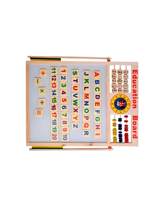 Tablero Didáctico Doble Magnético Aprendizaje Didactico