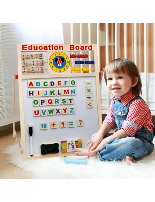 Tablero Didáctico Doble Magnético Aprendizaje Didactico
