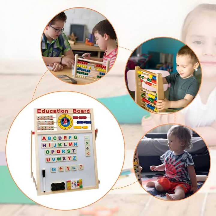 Tablero Didáctico Doble Magnético Aprendizaje Didactico