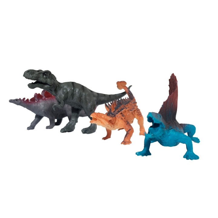 Dinosaurios Figuras Set Juguete X 12 Unidades Coleccionable