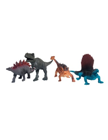 Dinosaurios Figuras Set Juguete X 12 Unidades Coleccionable