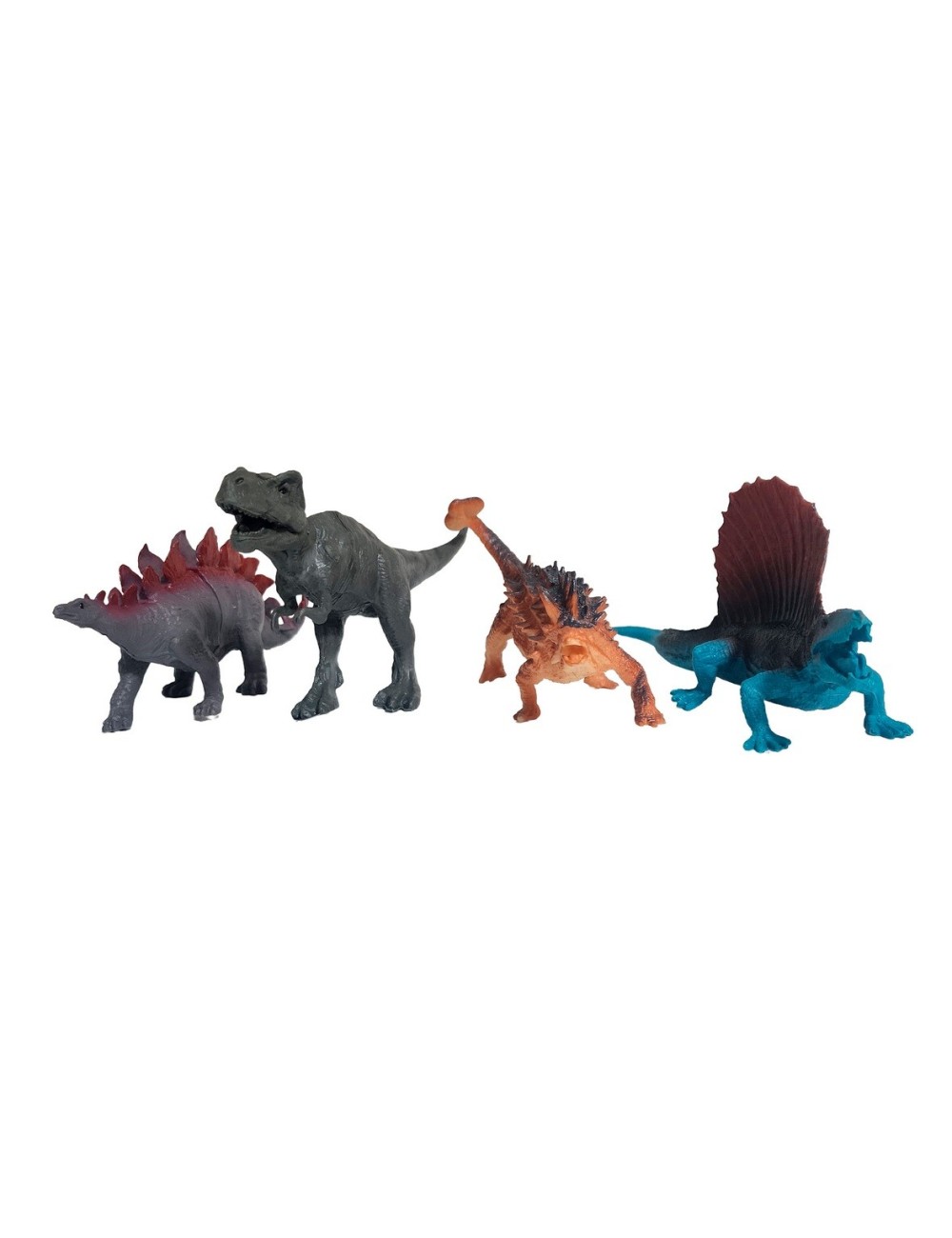 Dinosaurios Figuras Set Juguete X 12 Unidades Coleccionable