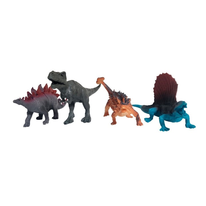 Dinosaurios Figuras Set Juguete X 12 Unidades Coleccionable