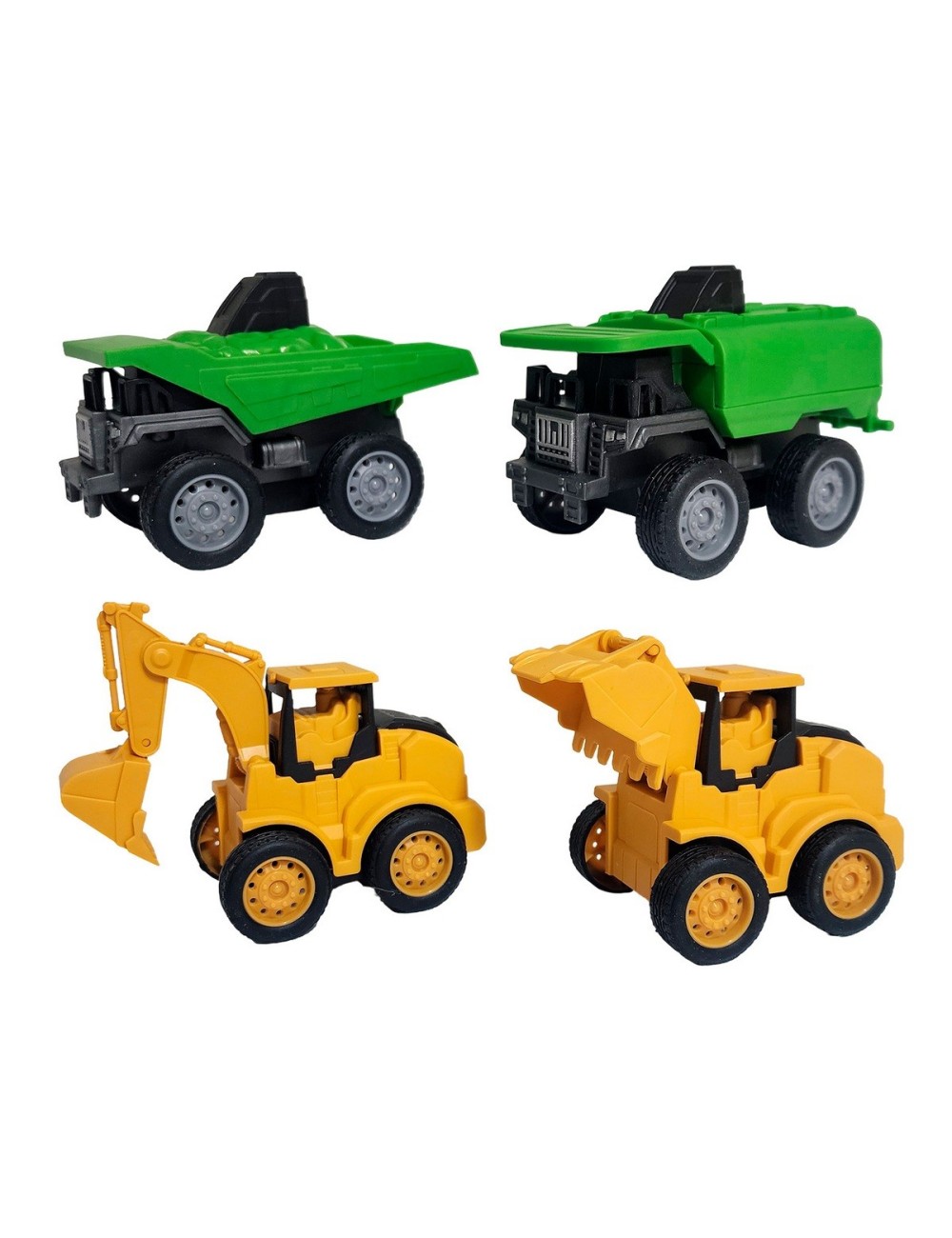 Camion Volqueta Retroexcavadora Construccion X 4 Unidades