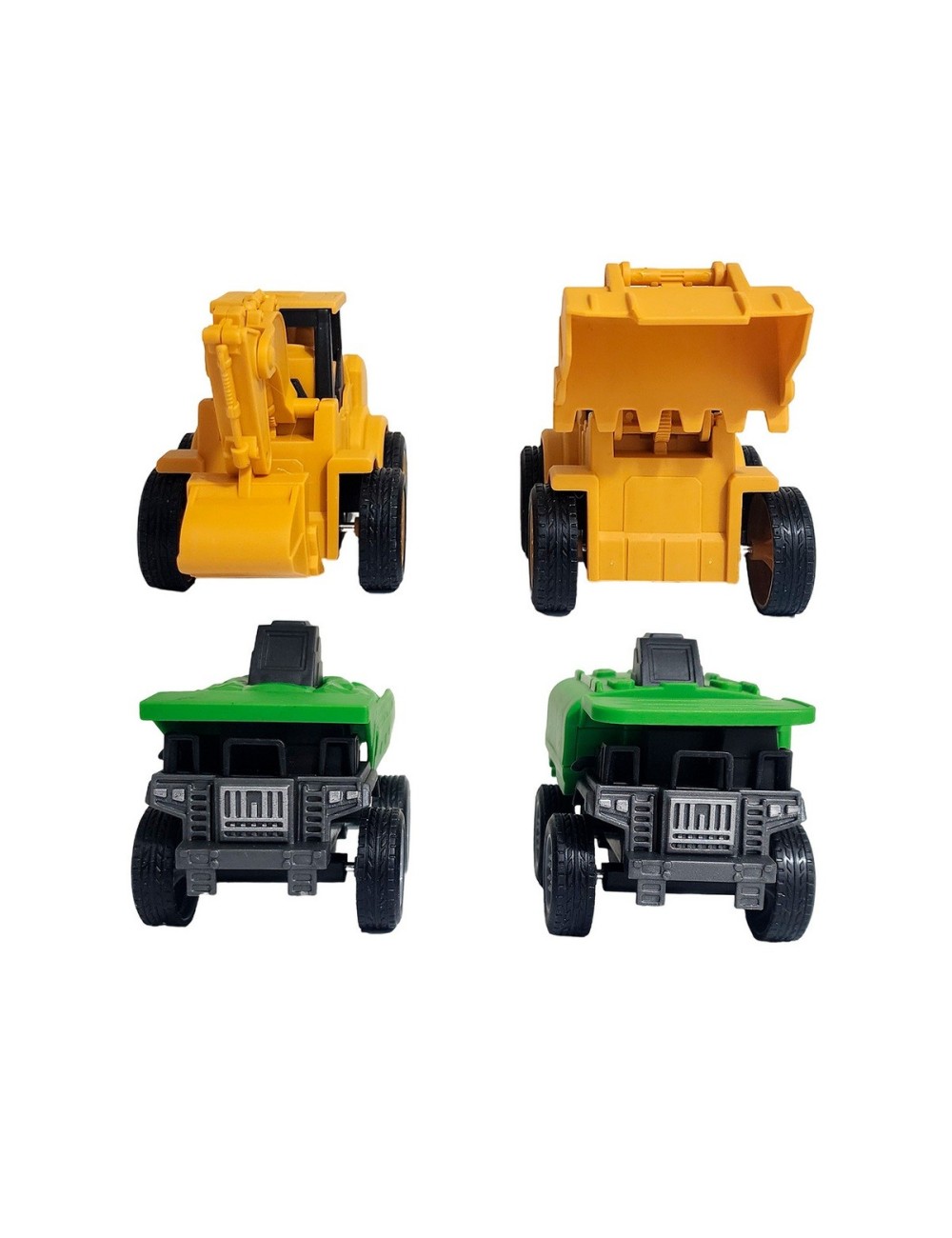 Camion Volqueta Retroexcavadora Construccion X 4 Unidades