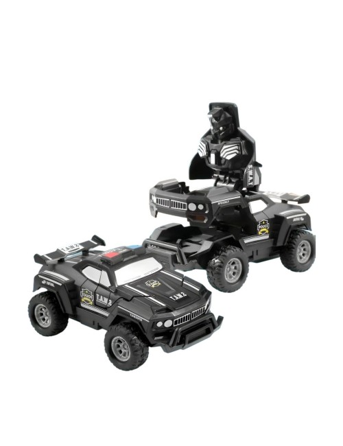 Camioneta Carro Transformable En Robot Coleccion X 4 Unidad
