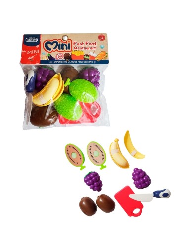Comida De Juguete Fruta Interactiva Multicolor