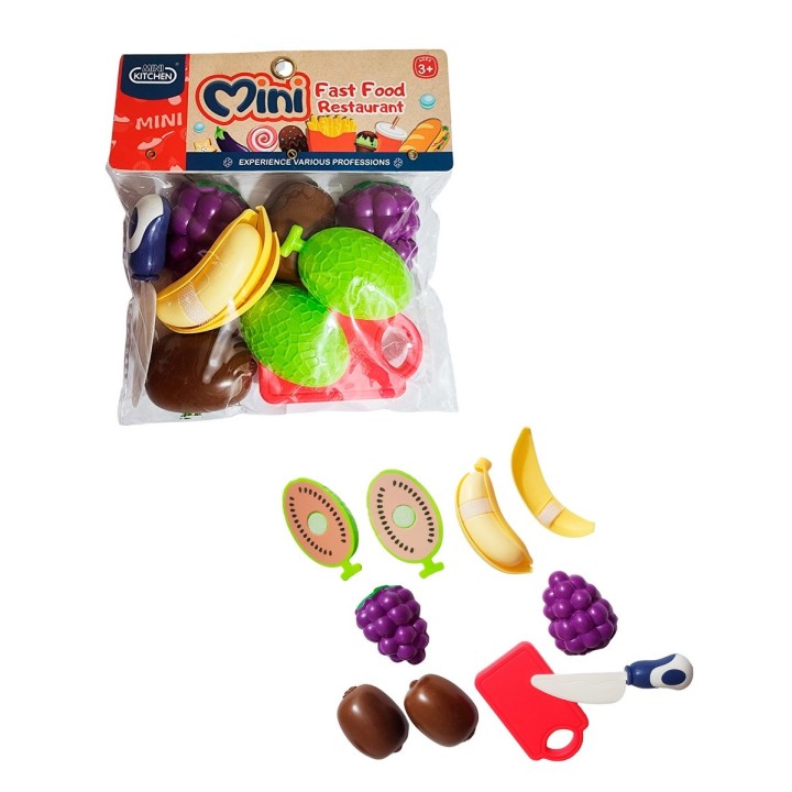 Comida De Juguete Fruta Interactiva Multicolor