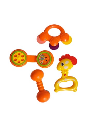 Sonajero Set Kit Maracas Didactico Juguete Niño Aprendizaje