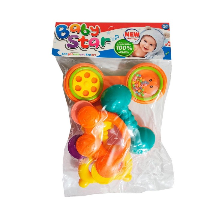 Sonajero Set Kit Maracas Didactico Juguete Niño Aprendizaje
