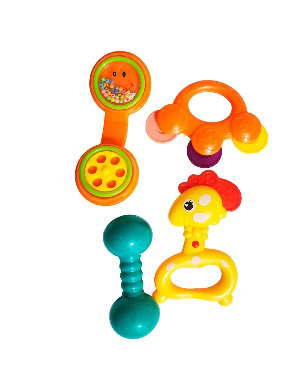 Sonajero Set Kit Maracas Didactico Juguete Niño Aprendizaje