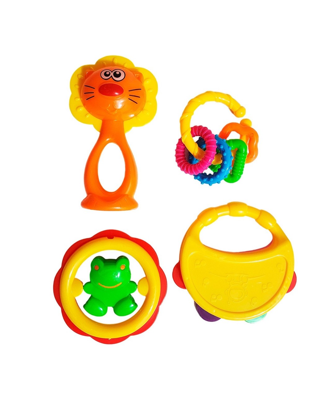 Sonajero Set Kit Maracas Multicolor Juguete Niño Aprendizaje